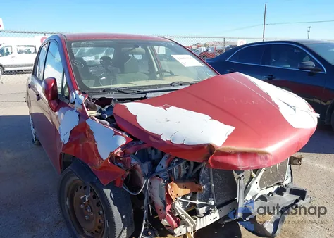 2011 Nissan Versa 1.8S из США, поврежденный, VIN 3N1BC1AP1BL410316